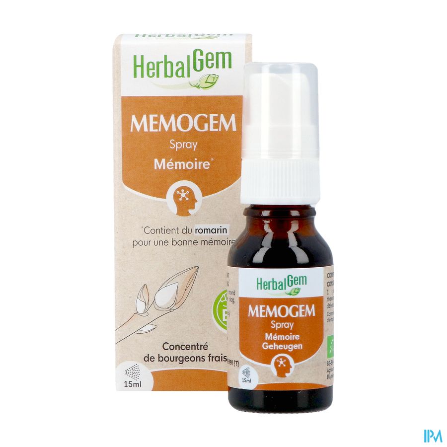 Herbalgem Memogem Spray Bio 15ml 5
