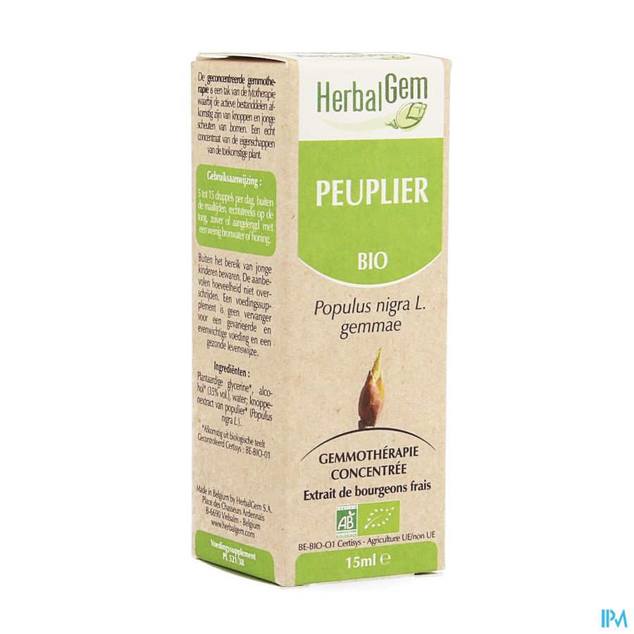 Herbalgem Peuplier Macerat 15ml Herbalgem Peuplier Macerat 15ml