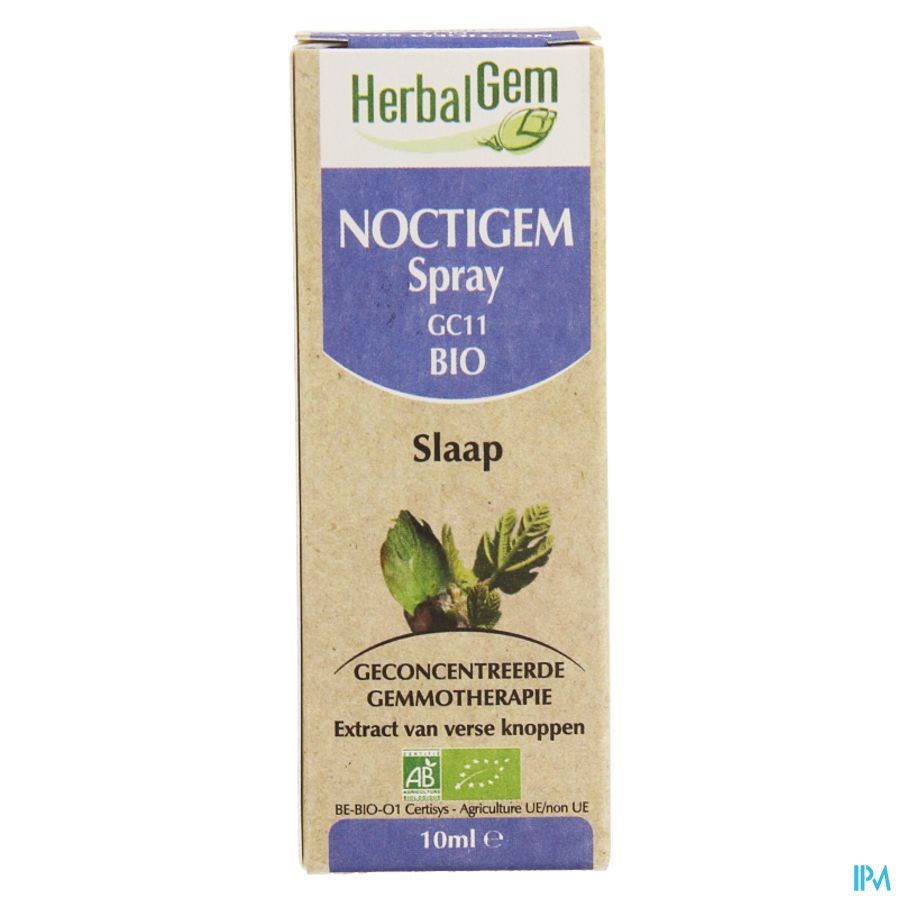 Herbalgem Noctigem Slaap Spray Bio 10ml 3