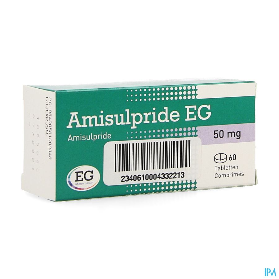 Amisulpride EG  50 Mg Tabl  60 Amisulpride EG  50 Mg Tabl  60
