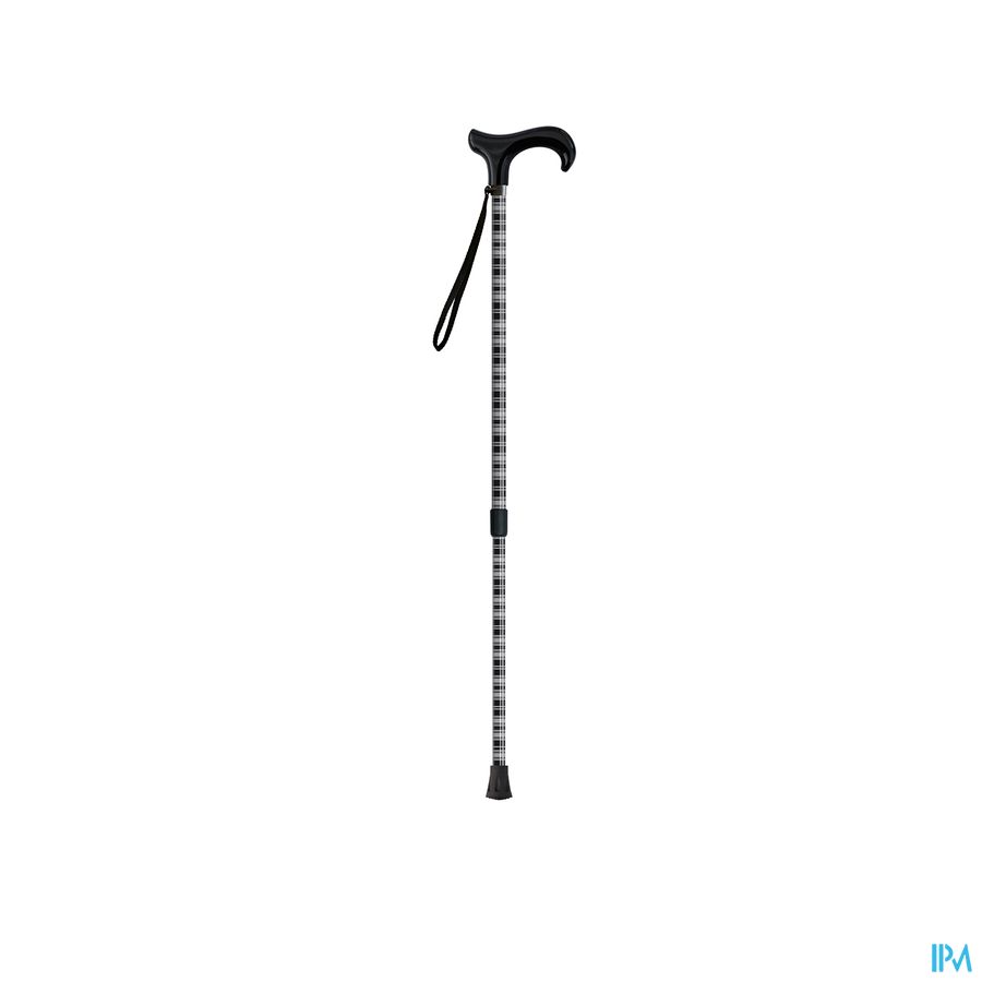Sanico Wandelstok Derby Zwarte Tartan Mq 536 Sanico Wandelstok Derby Zwarte Tartan Mq 536
