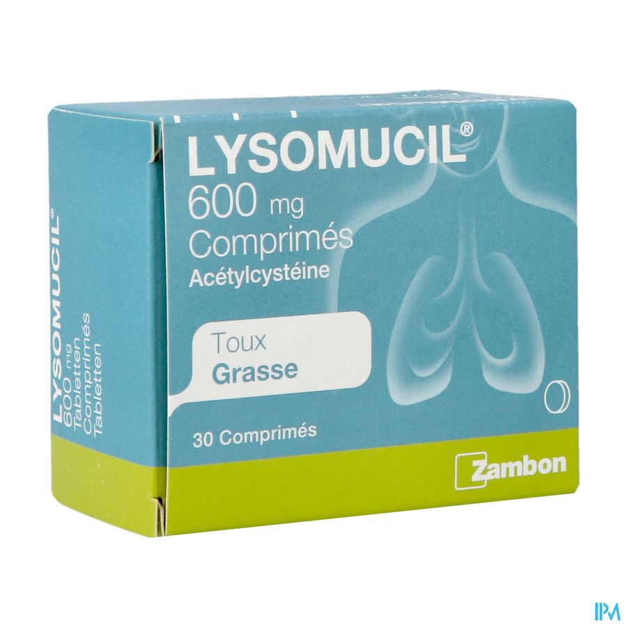 Lysomucil 600 Comp 30 X 600mg Lysomucil 600 Comp 30 X 600mg