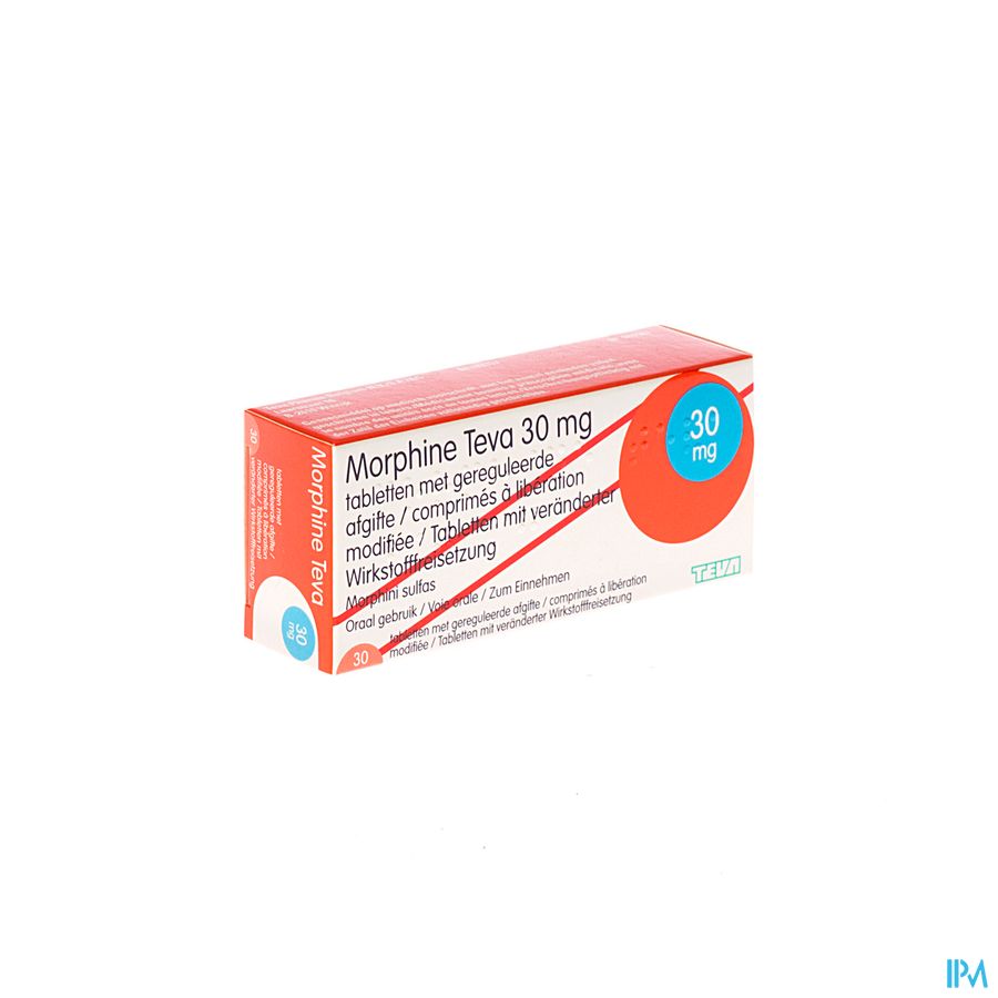 Morphine Teva 30 Comp 30x 30mg Morphine Teva 30 Comp 30x 30mg