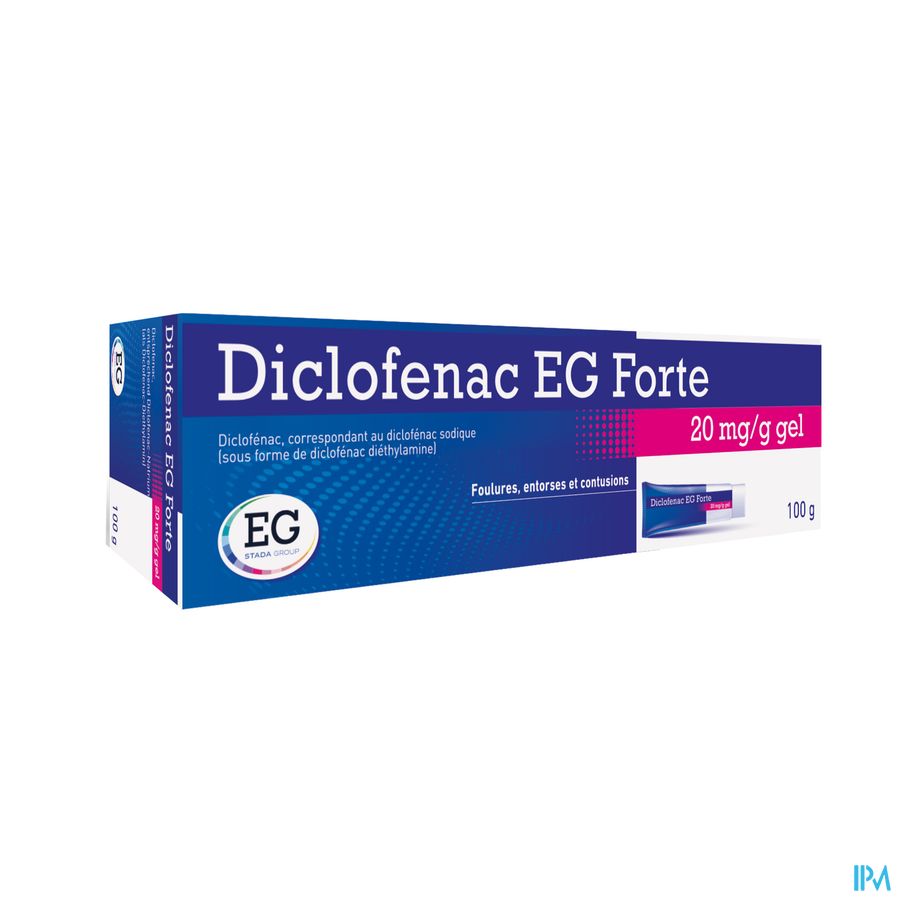 Diclofenac EG Forte 20Mg/G Gel Tube 100G