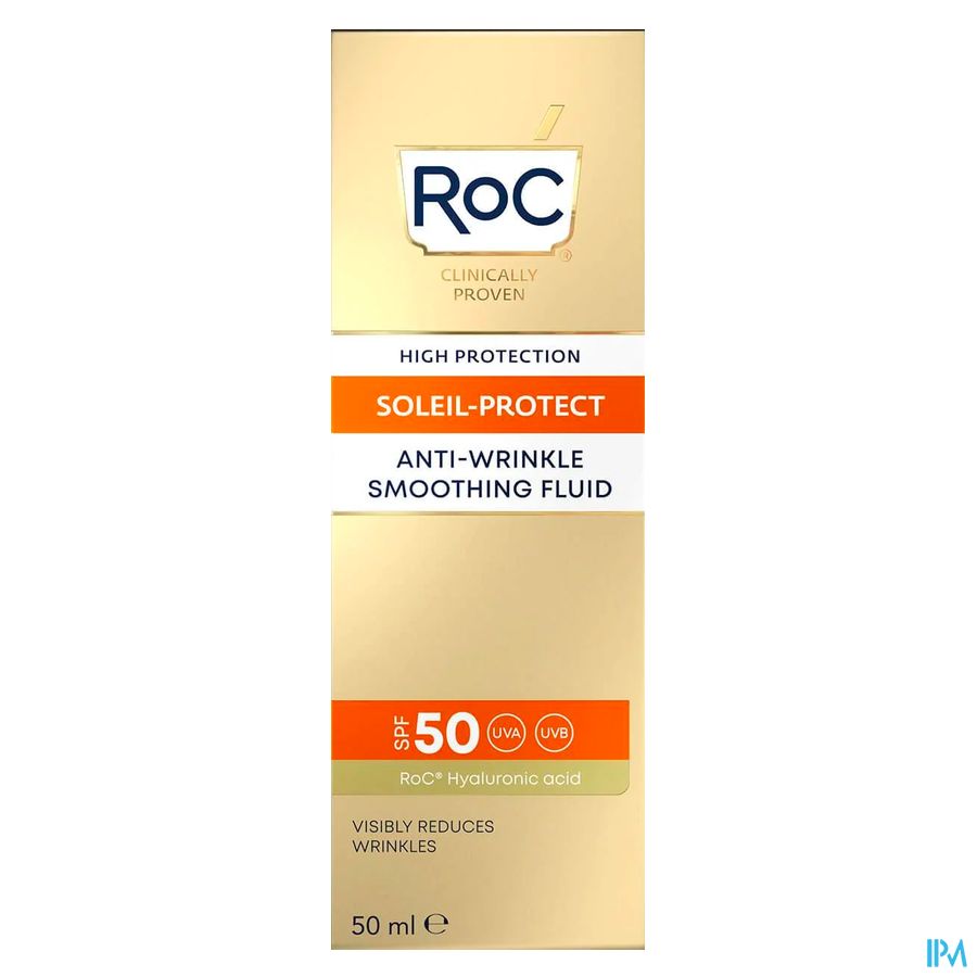 Roc Sol Protect A/wrinkle Smooth.fluid Ip50 Tb50ml 1