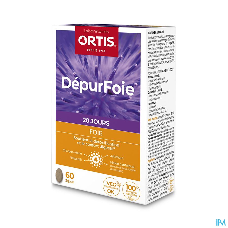 Ortis Depurfoie Comp 4x15 Ortis Depurfoie Comp 4x15
