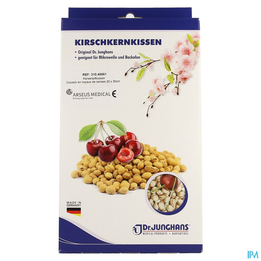 Coussin Noyaux Cerises Axamed 20x30cm 2