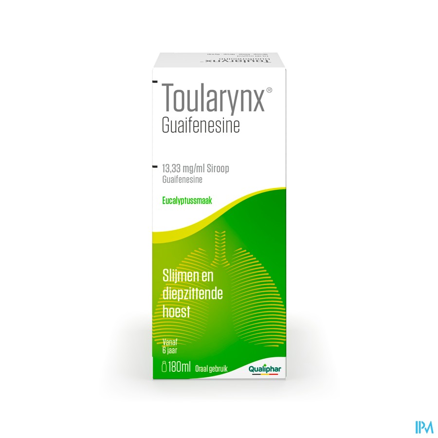 Toularynx Guaifenesine 180 ml siroop
