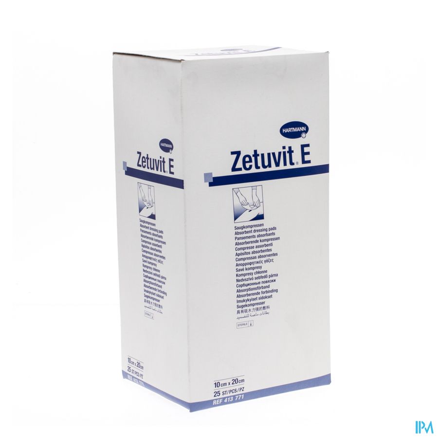 Zetuvit E 10x20cm St. 25 P/s 2