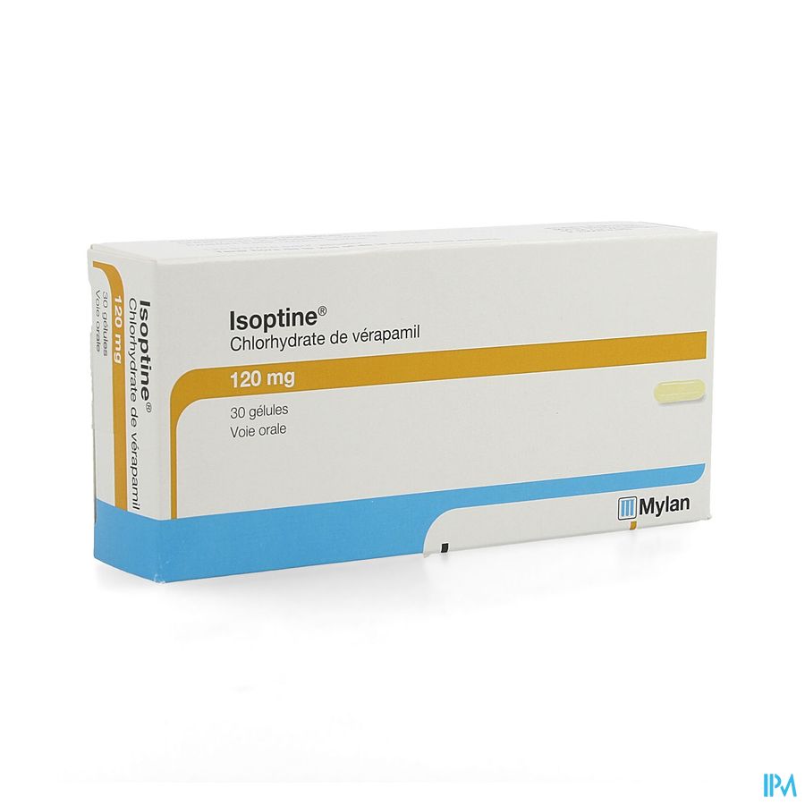 ISOPTINE 120 MG MV 30 CAPS (FR)
