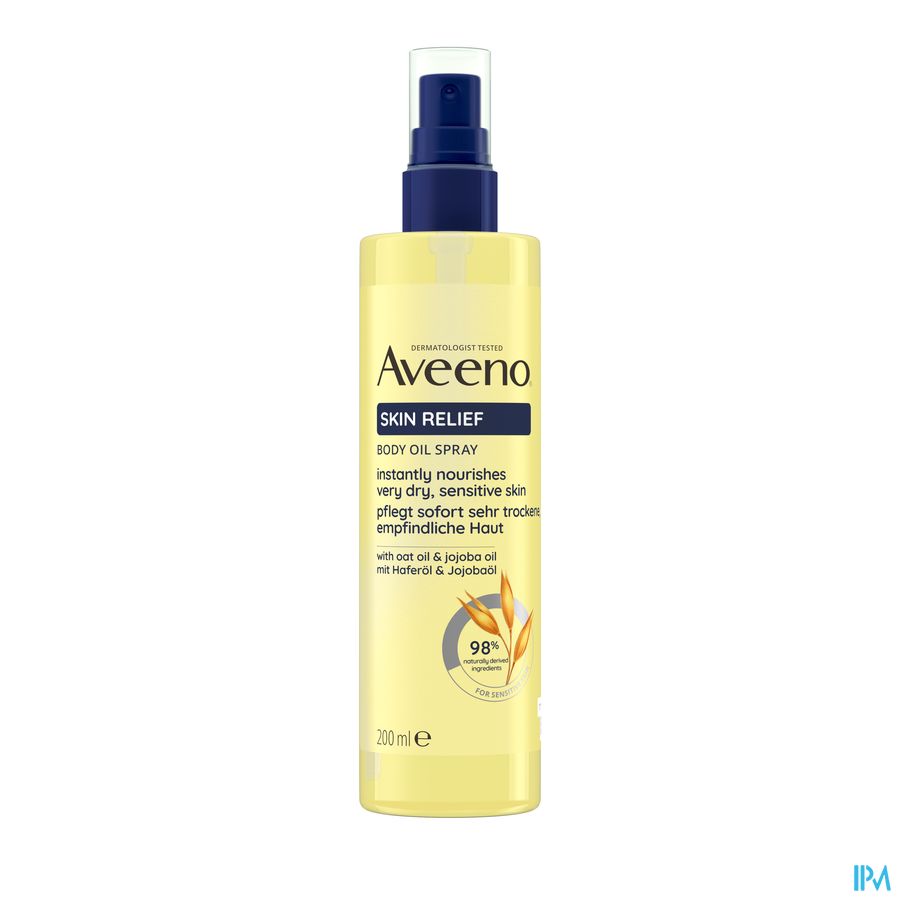 Aveeno Skin Relief Lichaamsolie Spray 200ml 2
