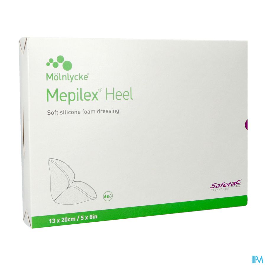 Mepilex Heel Verband Steriel 13x20cm 5 288100 Mepilex Heel Verband Steriel 13x20cm 5 288100