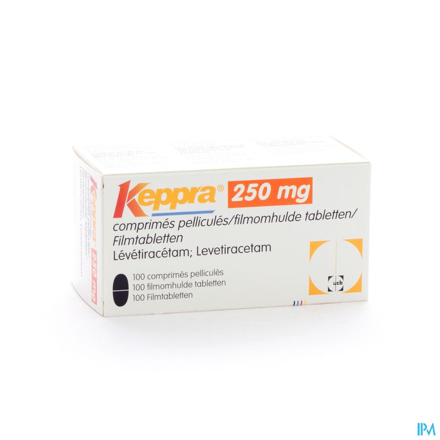Keppra 250mg filmomh. tabl. (100) 3