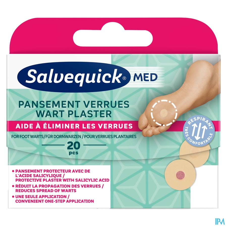 Salvequickmed Wratten Pleisters  20 1