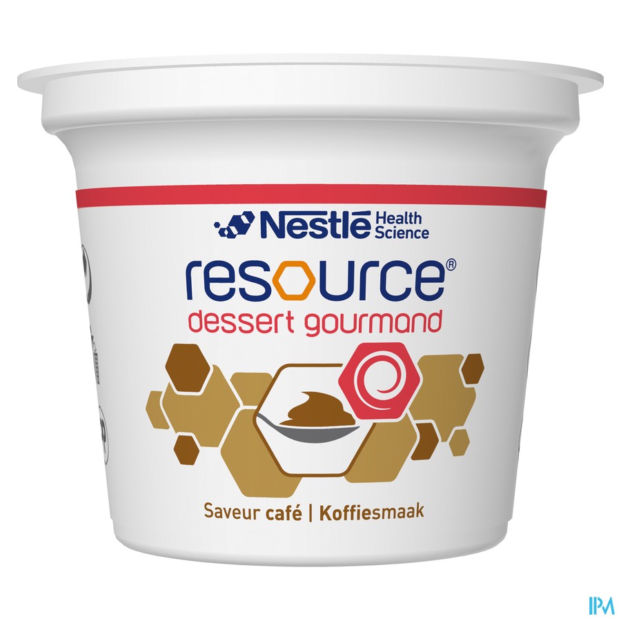 Resource Dessert Gourmand Cafe 4x125g