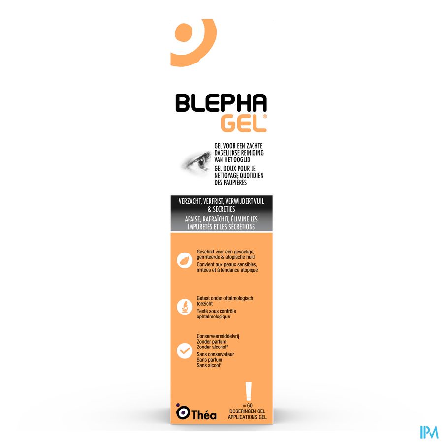 Blephagel Soin Paupiere-cils 30g 1