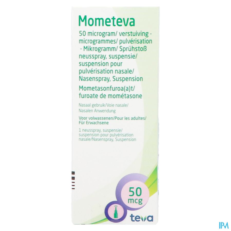 Mometeva Spray Nasal Susp 50mcg/pulv Pulv 140 2