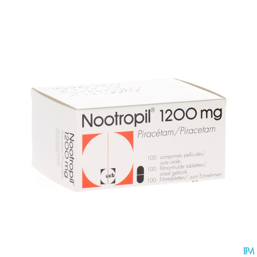 Nootropil 1200mg compr. pellic. (100) Nootropil 1200mg compr. pellic. (100)