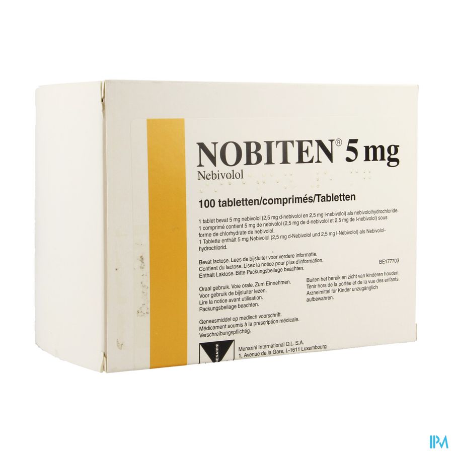 Nobiten 100 Tabl 5mg Ud Nobiten 100 Tabl 5mg Ud
