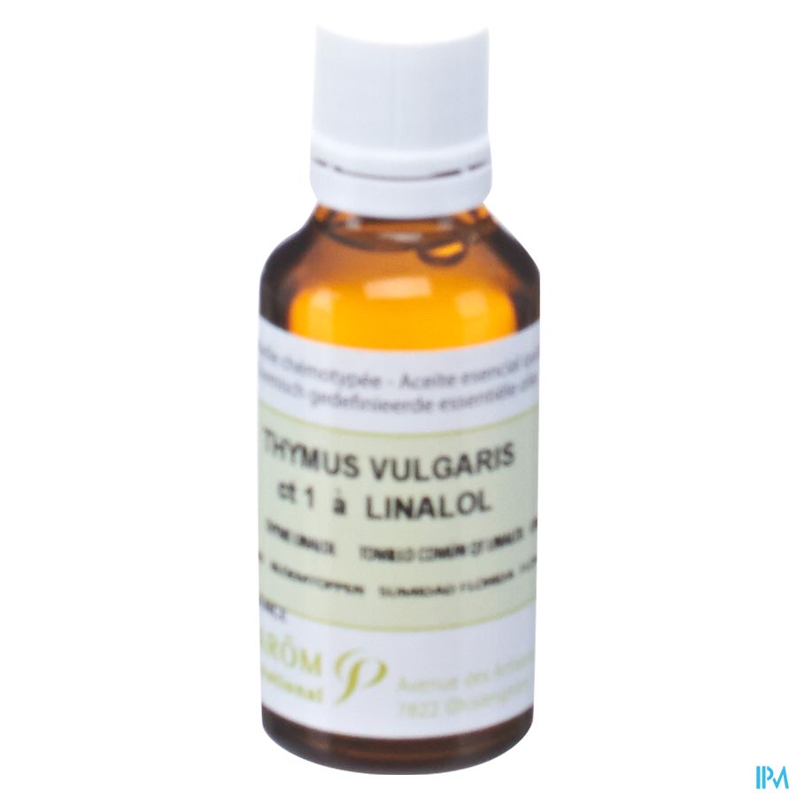 Tijm Vulg. Linalol Ess Olie 30ml Pranarom 1