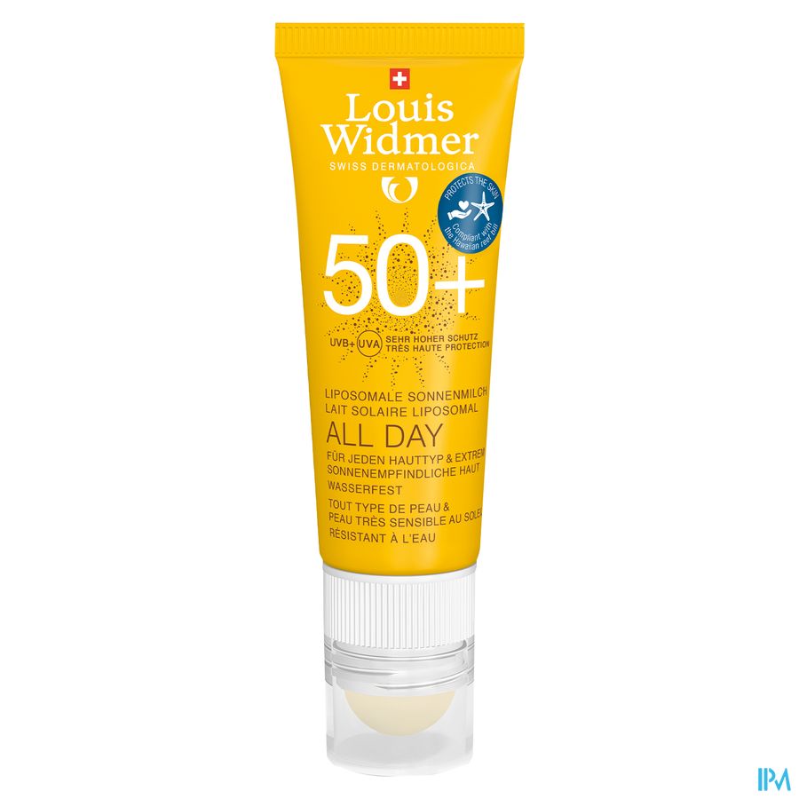 Widmer Sun All Day 50+ Soin Levre Stick Uv Np 25ml 2