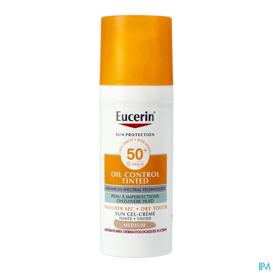 Eucerin Sun Protection Oil Tinted Med Spf50+ 50ml 11