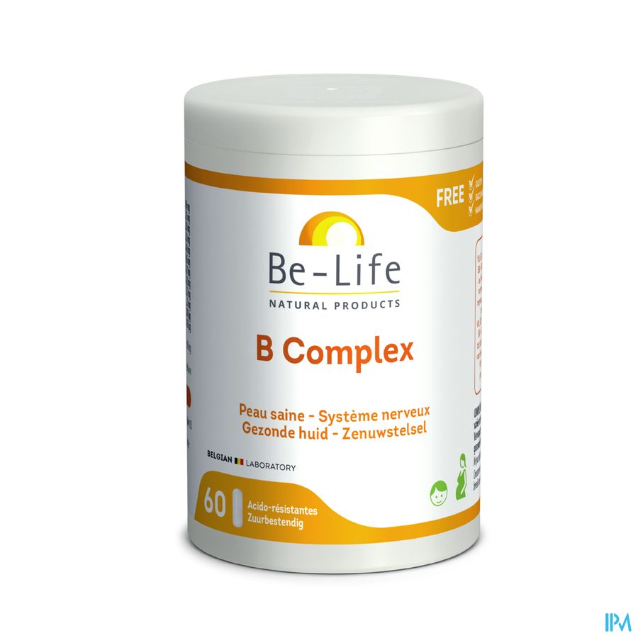 B Complex Vitamin Be Life Caps 180