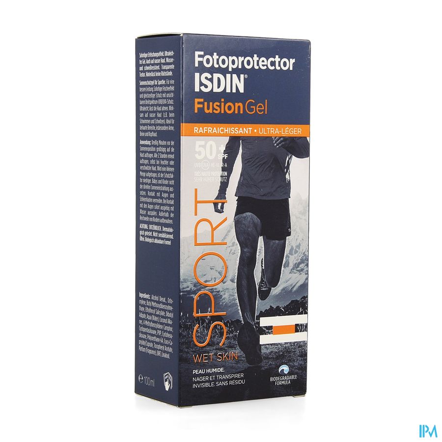 Isdin Fotoprotector Fusion Gel Sport Ip50+ 100ml
