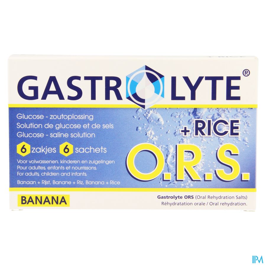 GASTROLYTE ORS BANANA + RICE 1