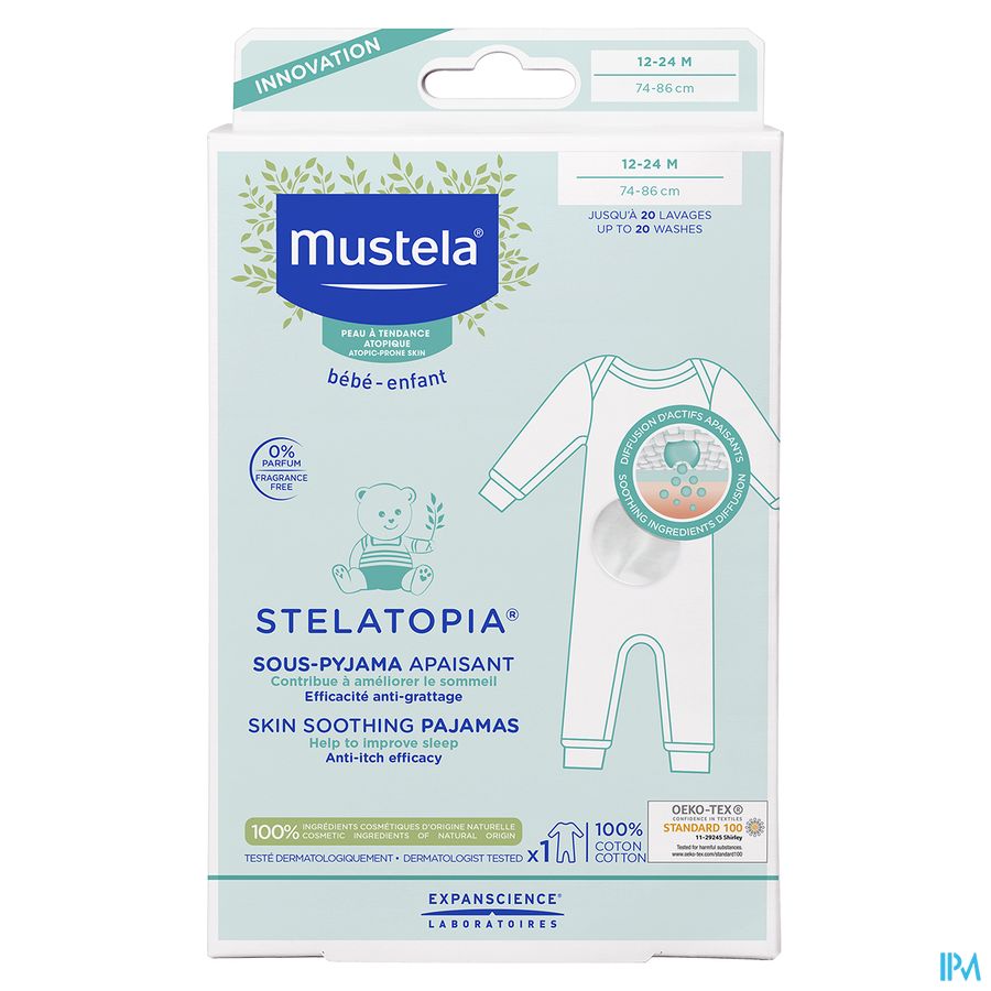 Mustela Pa Stelatopia Ondergoed Verzacht.t2 12-24m 2