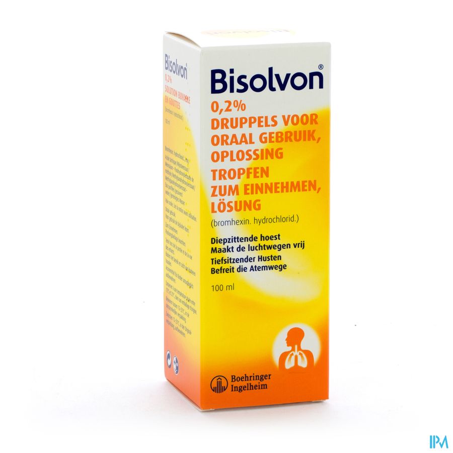 Bisolvon Sol Oraal 1x100ml 2mg/ml
