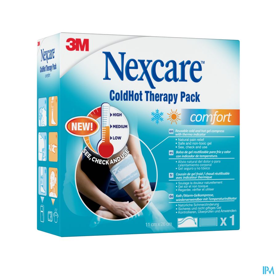 N1571ti-dab Nexcare Coldhot Therapy Pack Comfort Zonetemperatuur Indicator, 260 Mm X 110 Mm 2