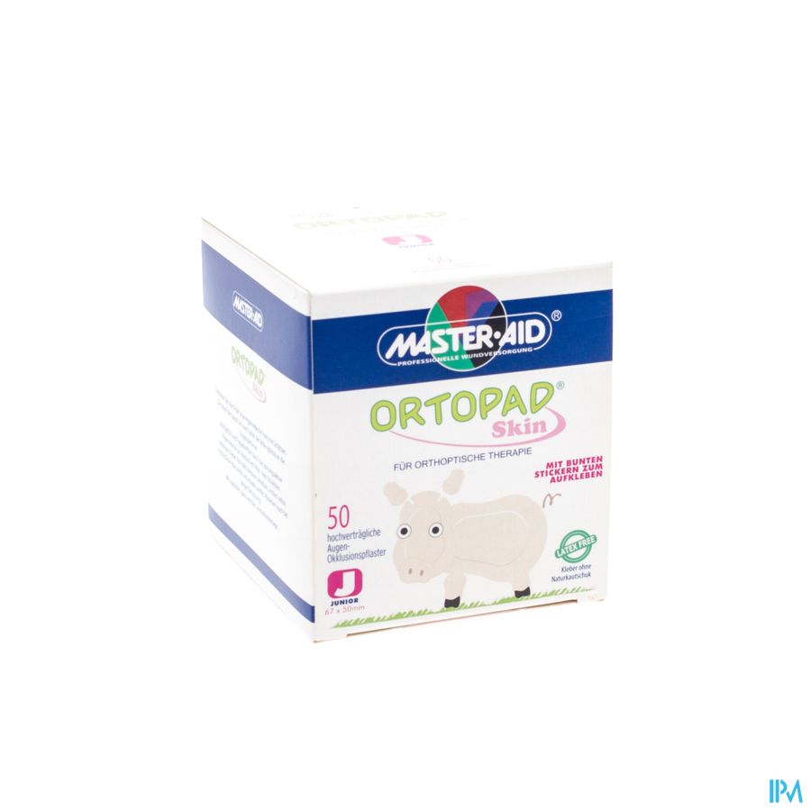 Ortopad Skin Junior Oogkompres 50 Ortopad Skin Junior Oogkompres 50