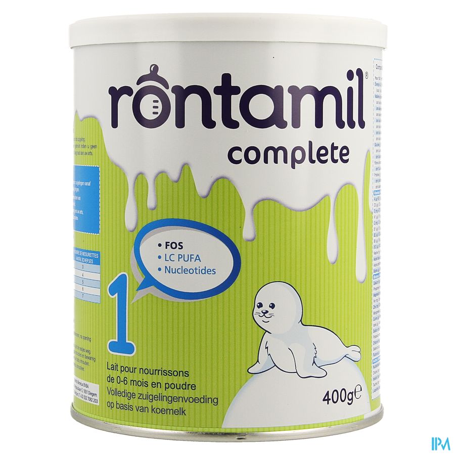 Rontamil 1 Complete Zuigeling. Melk 0-6m Pdr 400gr 1