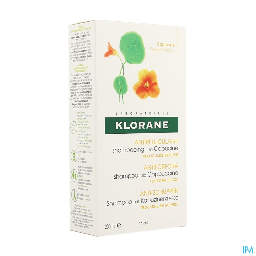 Klorane Capil. Sh Oost Indische Kers Nf 200ml Klorane Capil. Sh Oost Indische Kers Nf 200ml