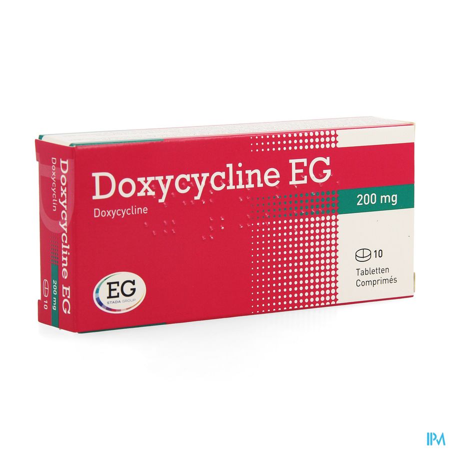 Doxycycline EG        Tabl 10X200Mg Doxycycline EG        Tabl 10X200Mg