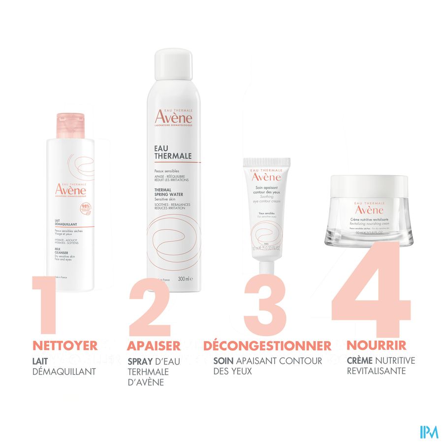 Avene Essentiels Revital. Voedende Creme 50ml 10