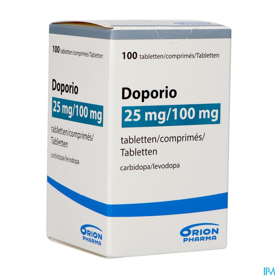 Doporio 25mg/100mg Tabl 100 Doporio 25mg/100mg Tabl 100