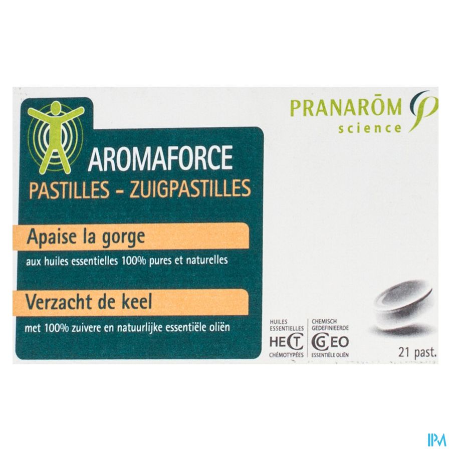 Aromaforce Ess Olie Blister Zuigtabletten 3x7 5