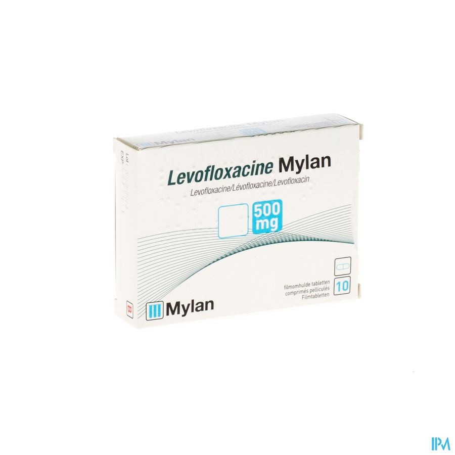 Levofloxacine Viatris 500mg Tabl 10 1