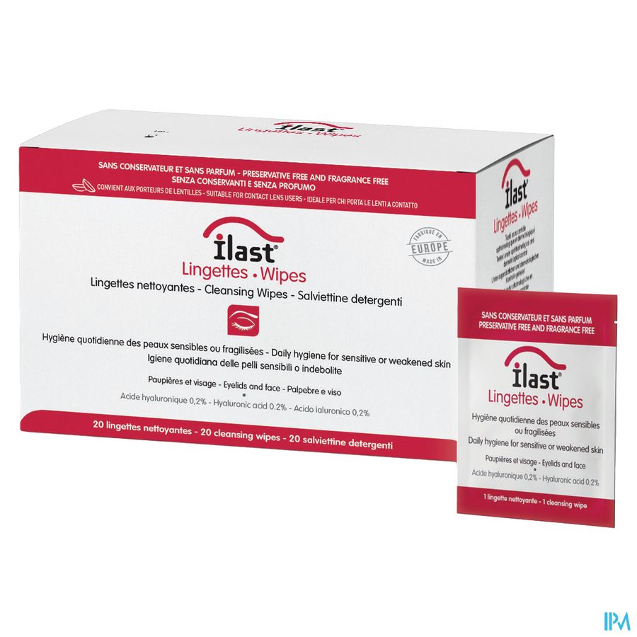 Ilast Wipes Reinig. Steriel 20 1