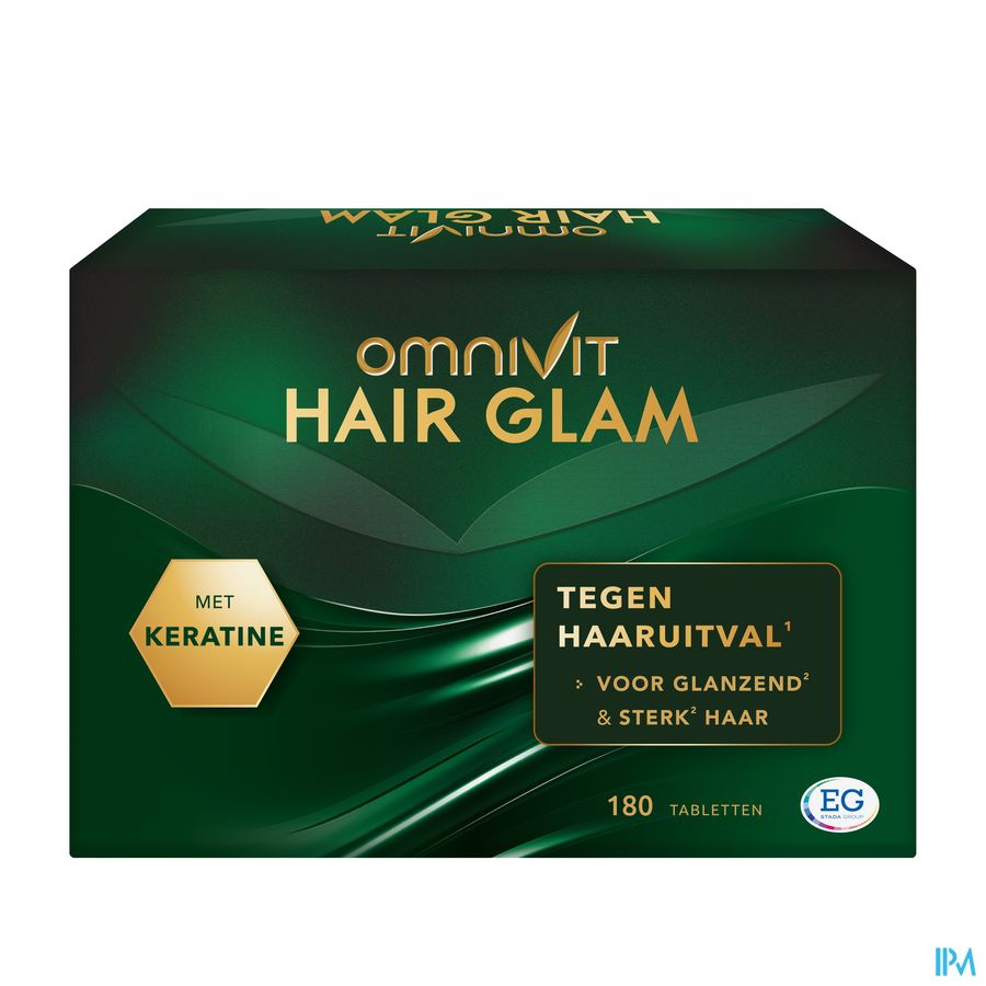 Omnivit Hair Glam Tabl 180 Omnivit Hair Glam Tabl 180