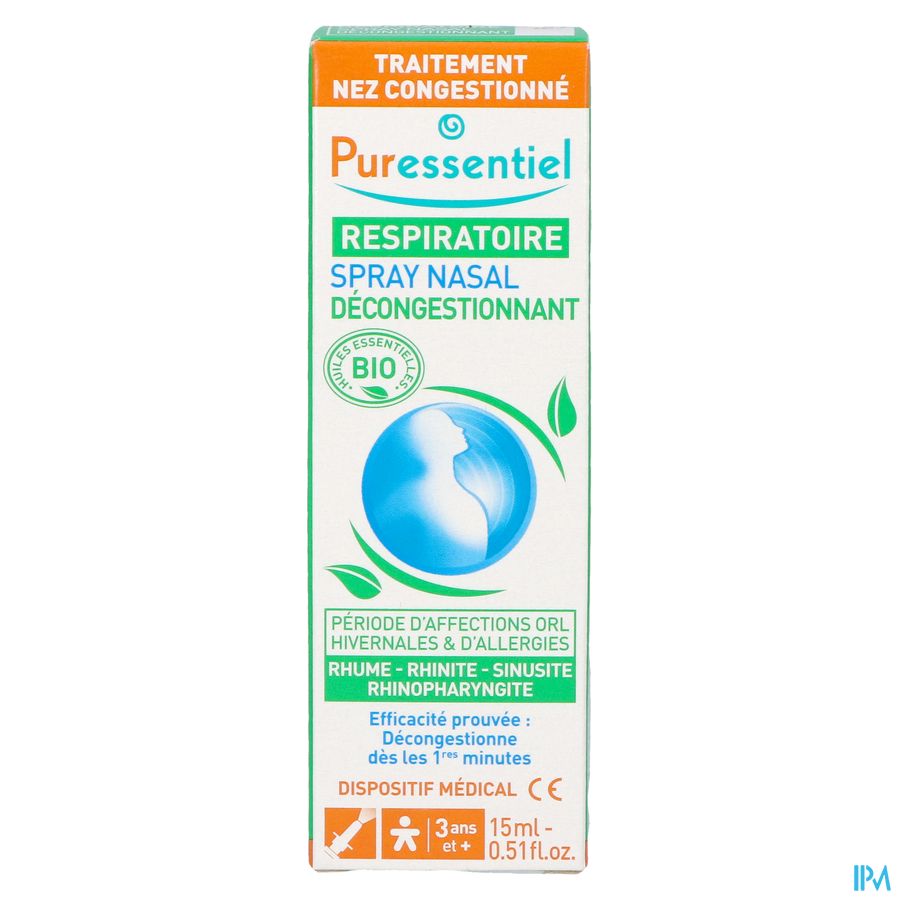 Puressentiel Ademhaling Neusspray 15ml 13