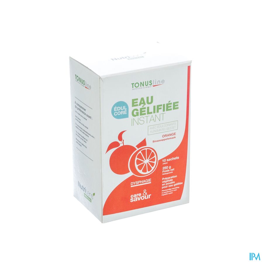 Eau Gelifiee Instant Edulcore Orange 10x25g Eau Gelifiee Instant Edulcore Orange 10x25g
