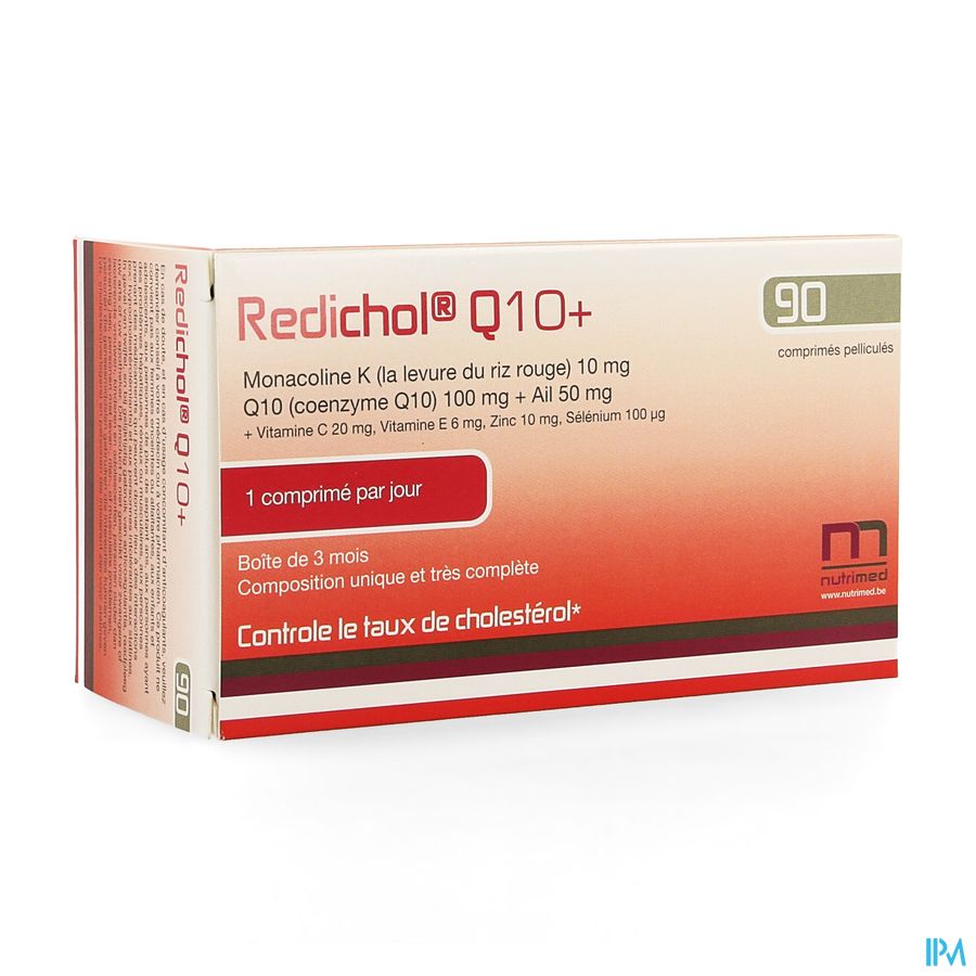 Redichol Q10+ Blister Tabl 90 Nf Redichol Q10+ Blister Tabl 90 Nf
