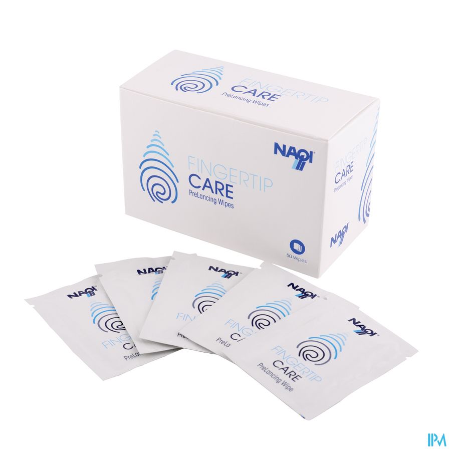 Naqi Fingertip Care Prelancing Wipe 50 Naqi Fingertip Care Prelancing Wipe 50