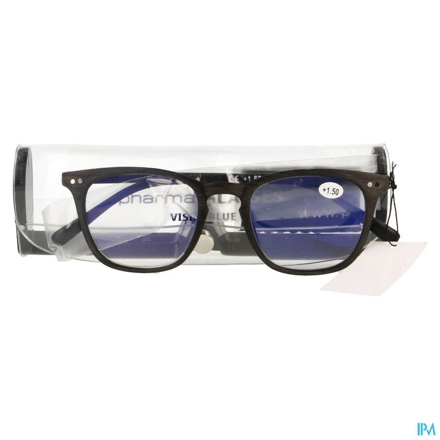Pharmaglasses Visionblue Pc02 Leesbril +1.50 Brown 1