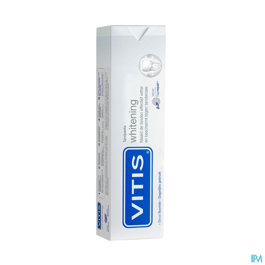 Vitis Whitening Tandpasta 75ml 32045 1