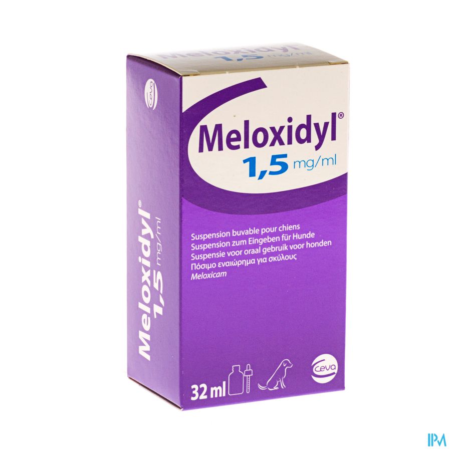 Meloxidyl Ceva 1,5mg/ml Fl Gutt 32ml Meloxidyl Ceva 1,5mg/ml Fl Gutt 32ml