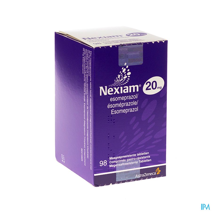 Nexiam 20mg Comp 98 X 20mg Nexiam 20mg Comp 98 X 20mg